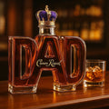 DAD Glass Decanter — A Tribute to Fatherhood - FairyLightTrees