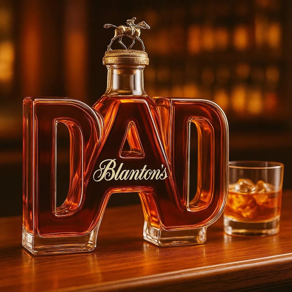 DAD Glass Decanter — A Tribute to Fatherhood - FairyLightTrees