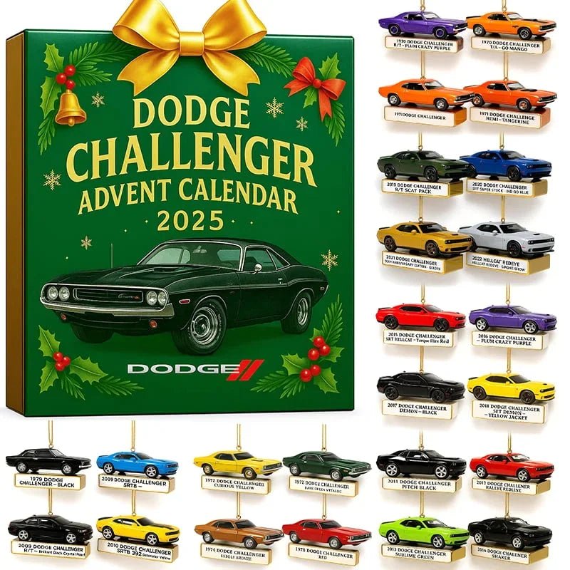 🎄 Dodge Challenger 2025 Advent Calendar - FairyLightTrees