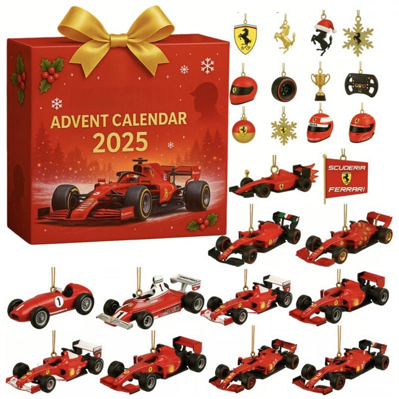 🎄 Ferrari F1 Racing Legends 2025 Advent Calendar - FairyLightTrees