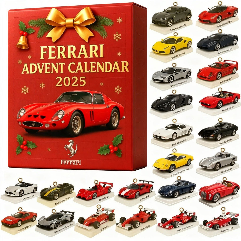 🎄 Ferrari F1 Racing Legends 2025 Advent Calendar – Collector’s Edition 🏎️✨ - FairyLightTrees