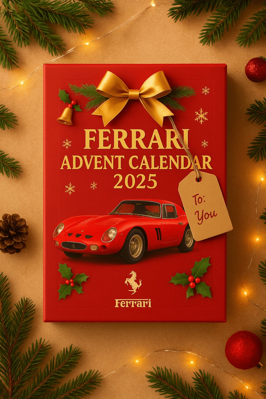 🎄 Ferrari F1 Racing Legends 2025 Advent Calendar – Collector’s Edition 🏎️✨ - FairyLightTrees