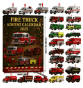 🎄 Fire Truck Advent Calendar 2025 - FairyLightTrees