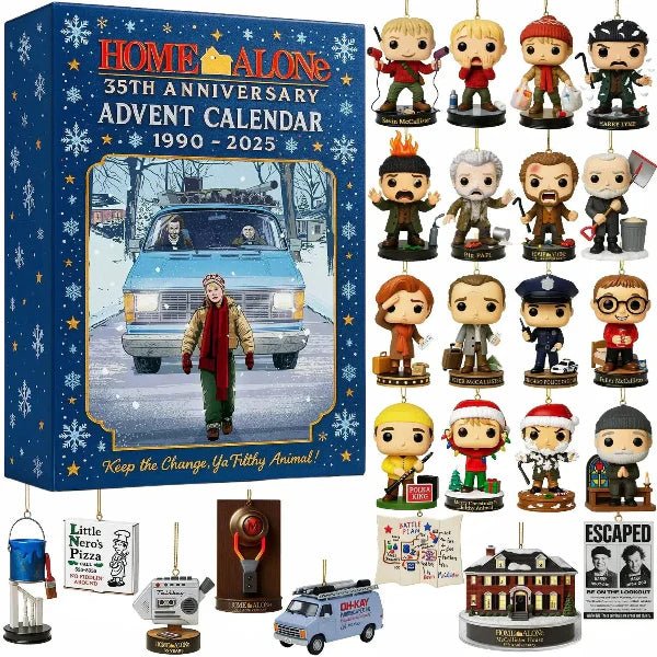🎄 Home Alone 35th Anniversary 2025 Collector’s Advent Calendar ✨ - FairyLightTrees