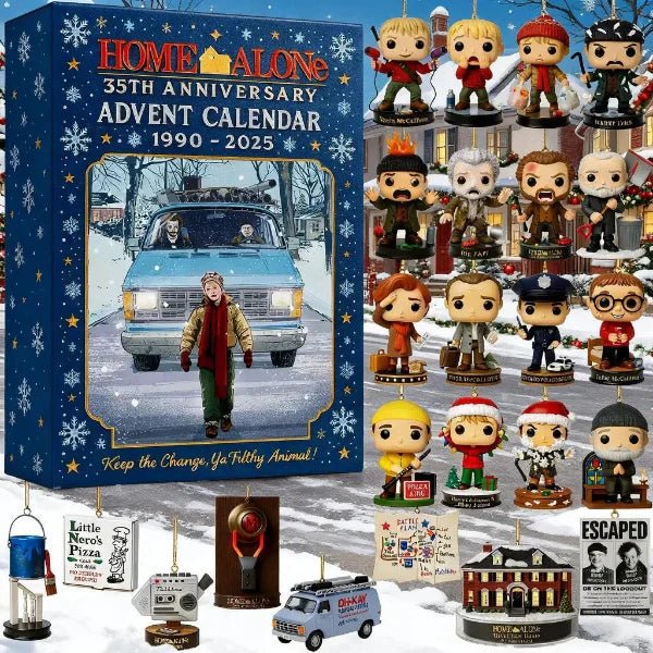 🎄 Home Alone 35th Anniversary 2025 Collector’s Advent Calendar ✨ - FairyLightTrees
