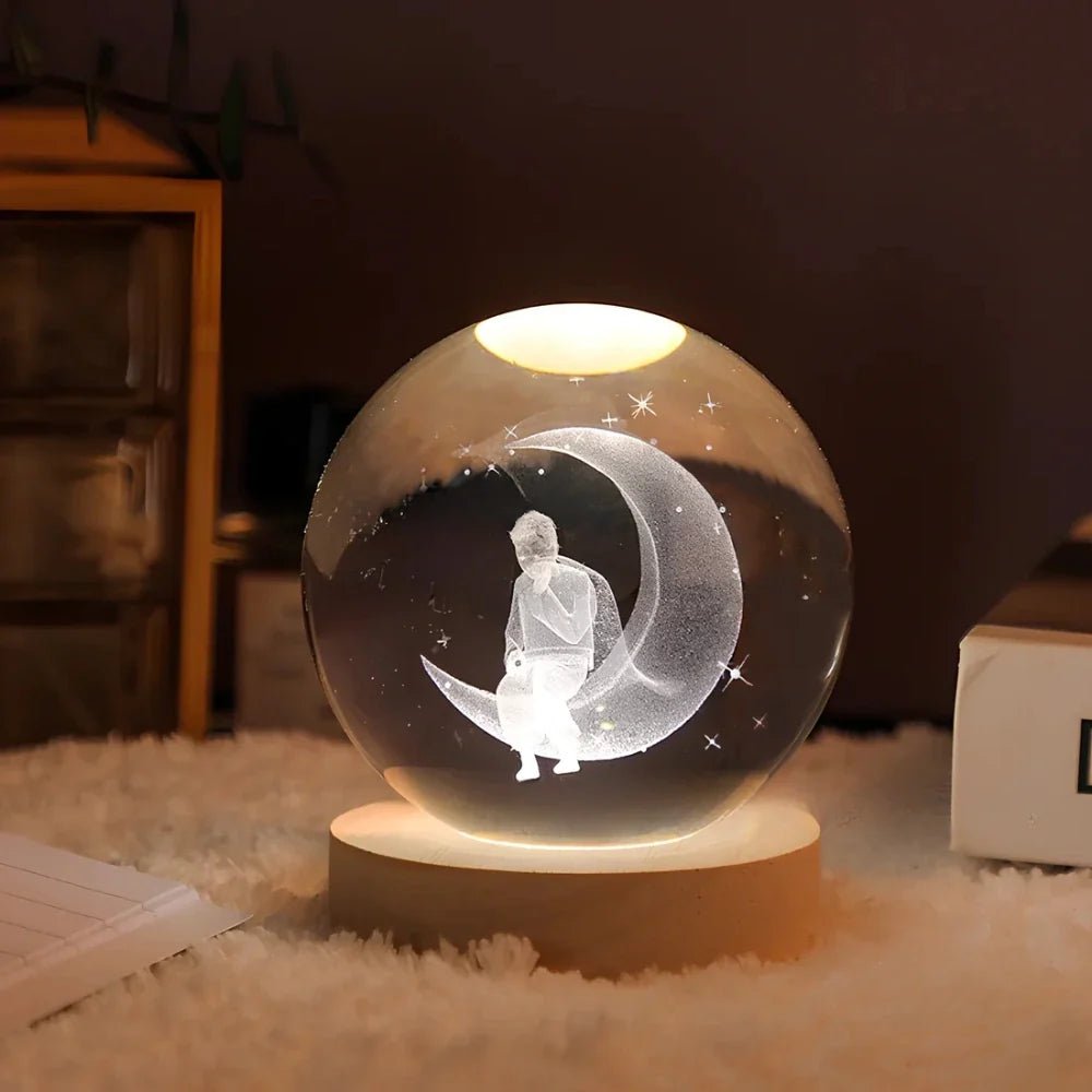 Luminous Crystal Ball - FairyLightTrees