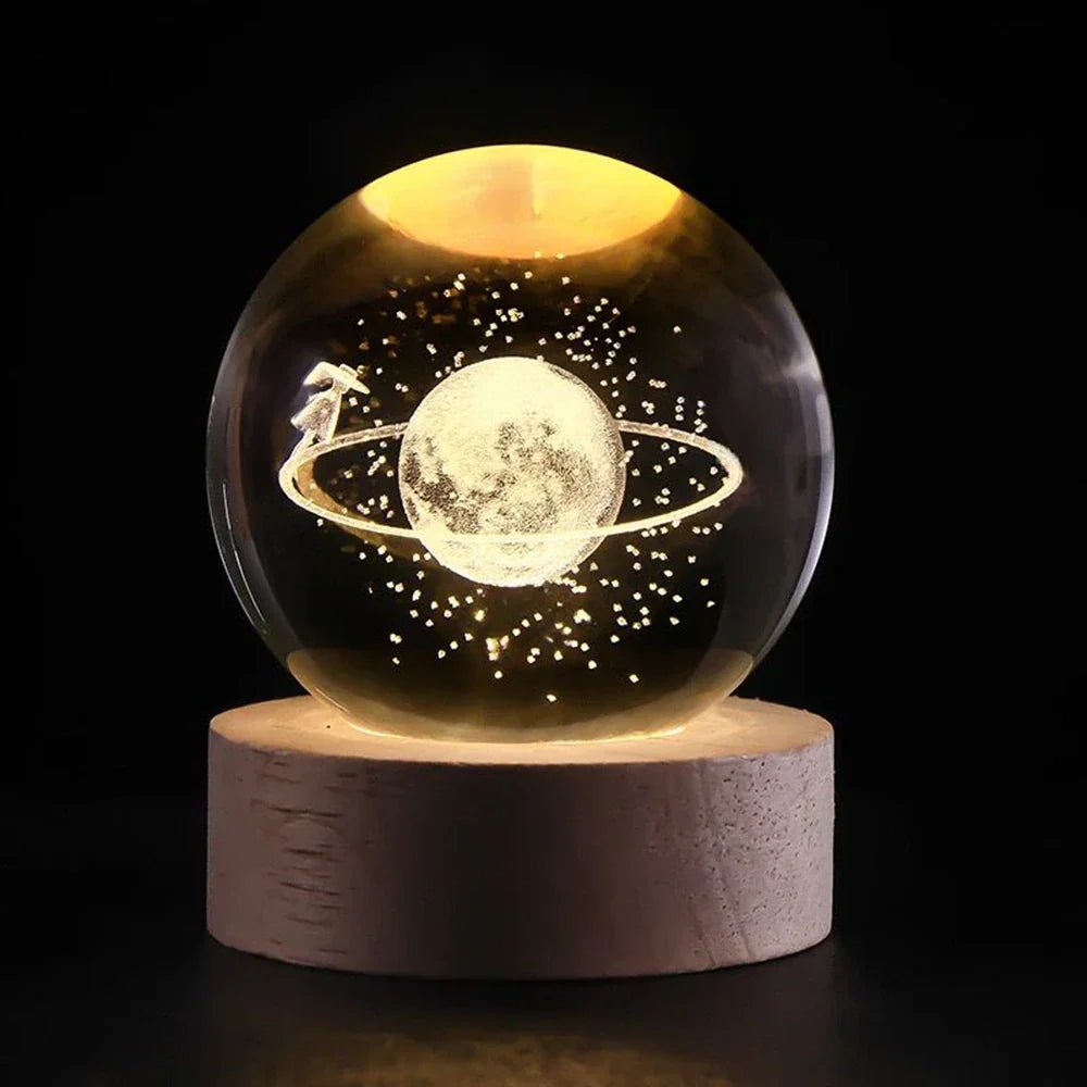 Luminous Crystal Ball - FairyLightTrees