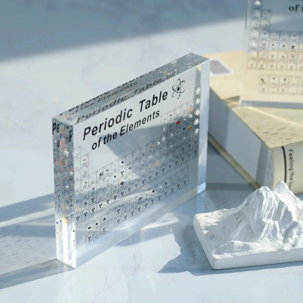 Periodic Table with Real Elements - FairyLightTrees