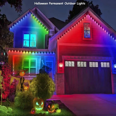 🌈 Smart, Rainbow, Steady LED Outdoor Lighting - FairyLightTrees