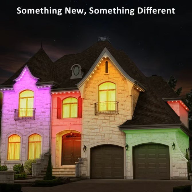 🌈 Smart, Rainbow, Steady LED Outdoor Lighting - FairyLightTrees