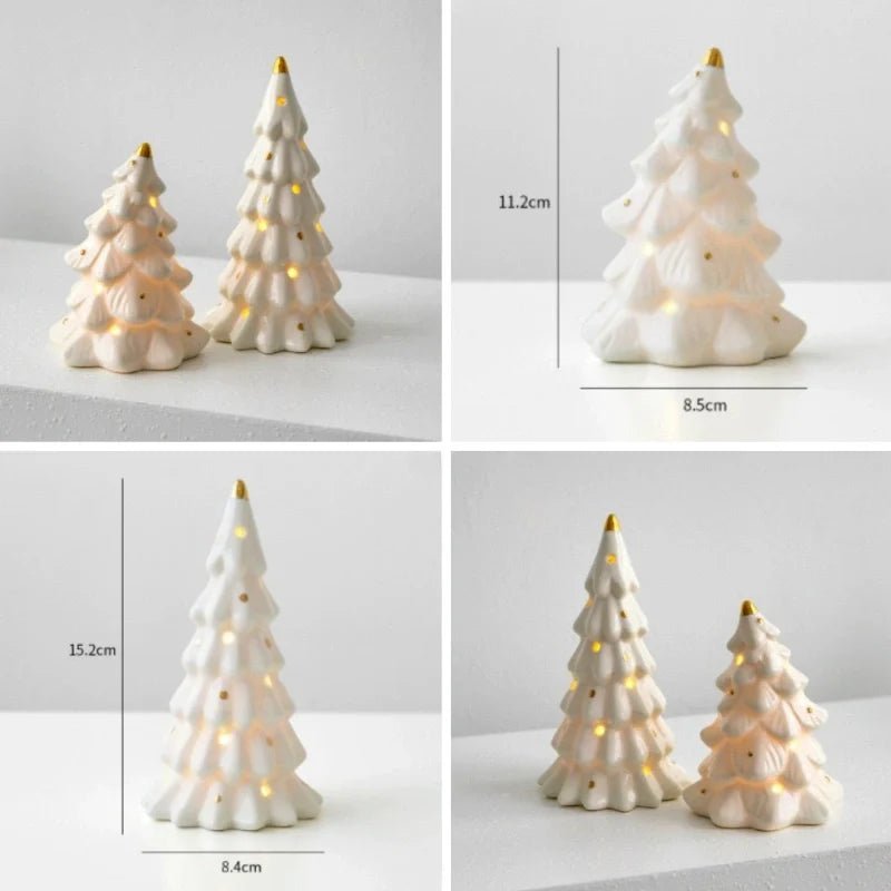 Snowhaven™ Ceramic Village - FairyLightTrees