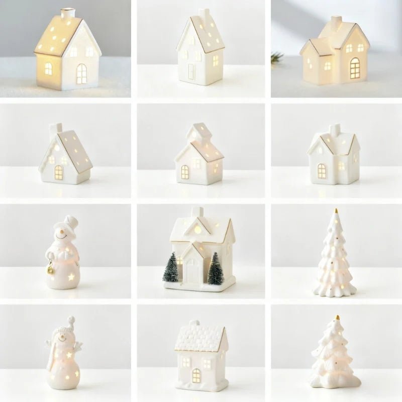 Snowhaven™ Ceramic Village - FairyLightTrees