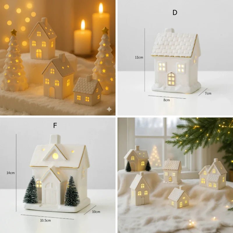 Snowhaven™ Ceramic Village - FairyLightTrees