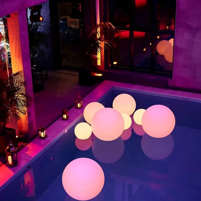 Spherical Garden Light - FairyLightTrees