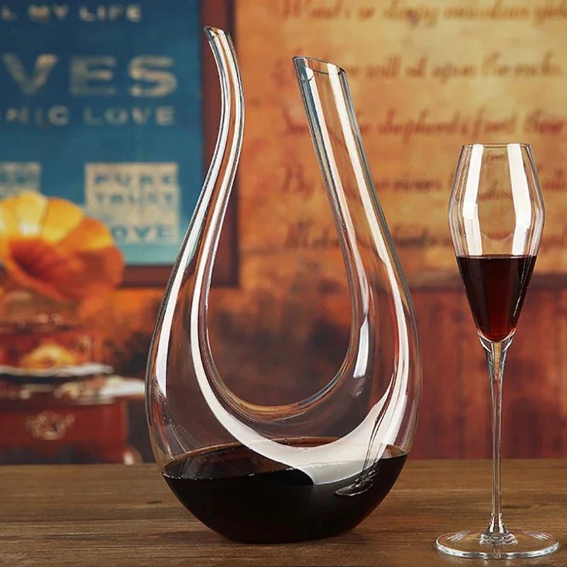 The Eternal Pour – Hand - Blown Whiskey Decanter of Pure Elegance - FairyLightTrees