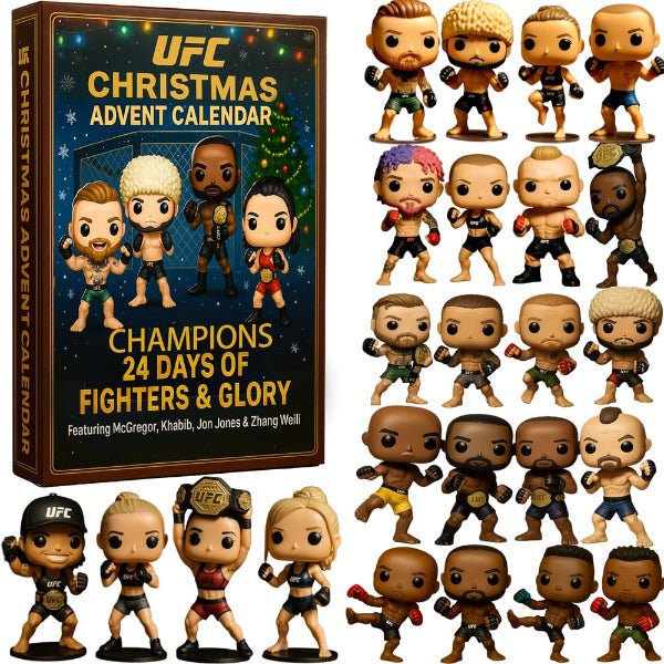 🥊 UFC Christmas Advent Calendar 2025 🎄 - FairyLightTrees