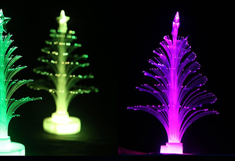 COLOR CHANGING XMAS MINI TABLE TREE - FairyLightTrees