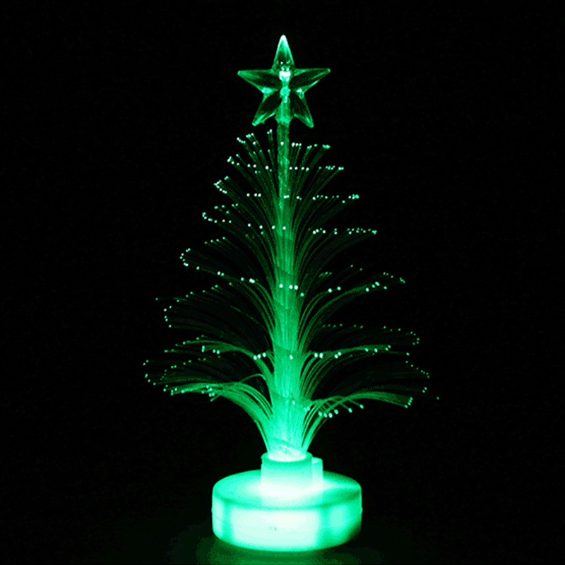 COLOR CHANGING XMAS MINI TABLE TREE - FairyLightTrees