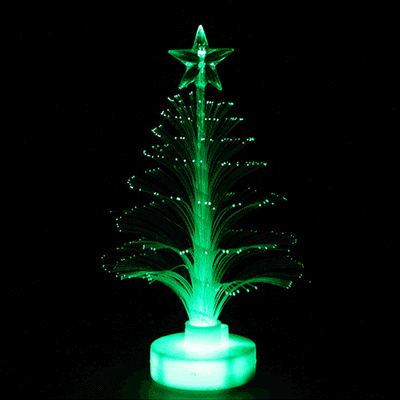 COLOR CHANGING XMAS MINI TABLE TREE - FairyLightTrees