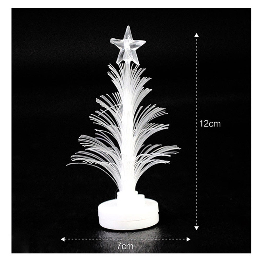 COLOR CHANGING XMAS MINI TABLE TREE - FairyLightTrees