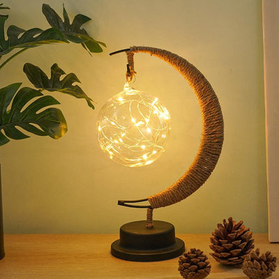Enchanted Lunar Lamp - FairyLightTrees
