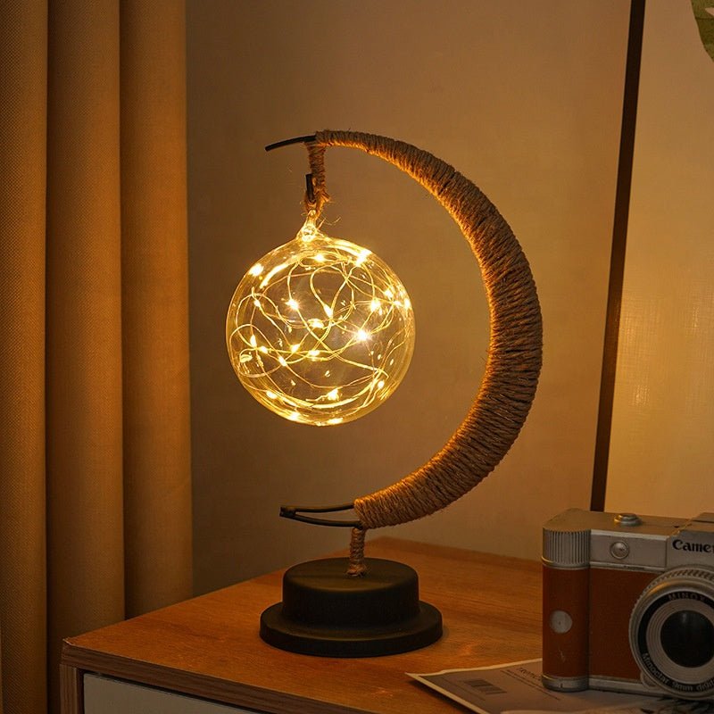 Enchanted Lunar Lamp - FairyLightTrees