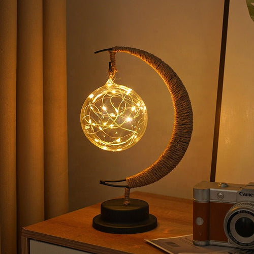 Enchanted Lunar Lamp - FairyLightTrees