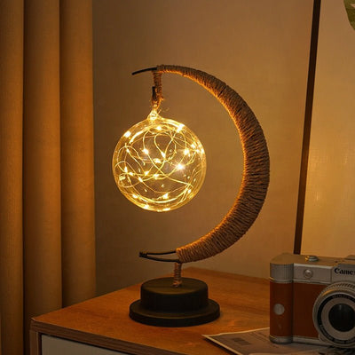 Enchanted Lunar Lamp - FairyLightTrees