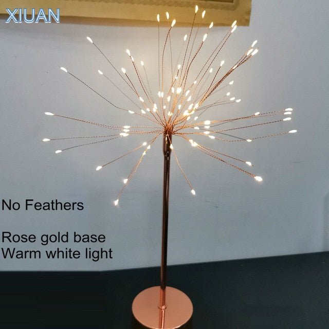 FEATHER PALM TREE LAMP - FairyLightTrees