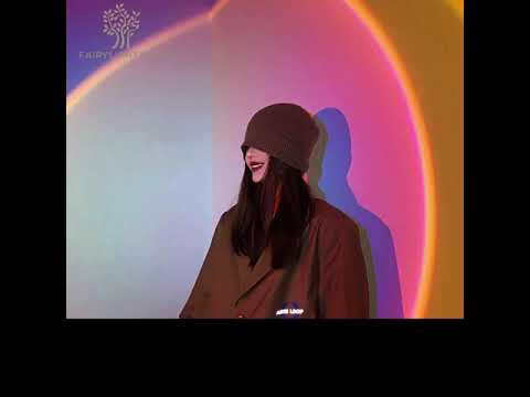 THE DREAMY RAINBOW SUNSET LAMP