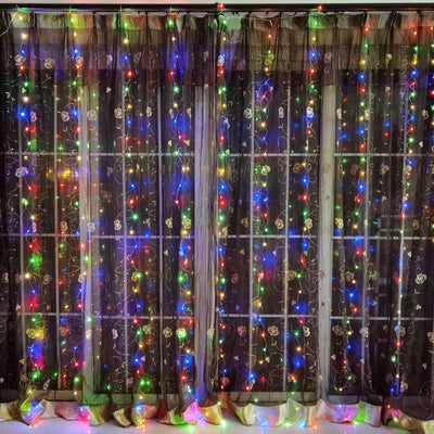 LED CURTAIN FAIRY LIGHTS - FairyLightTrees