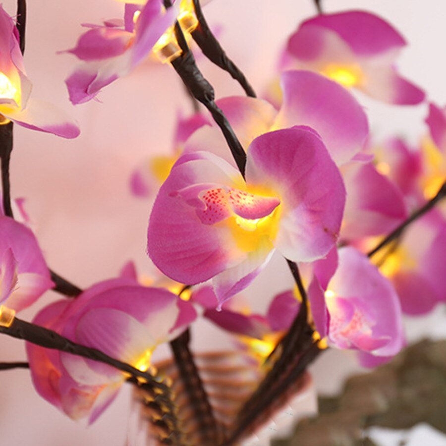 ORCHID WILLOW BRANCH™ - FairyLightTrees