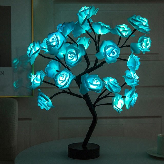 THE DELIGHTFUL ROSE TREE - FairyLightTrees