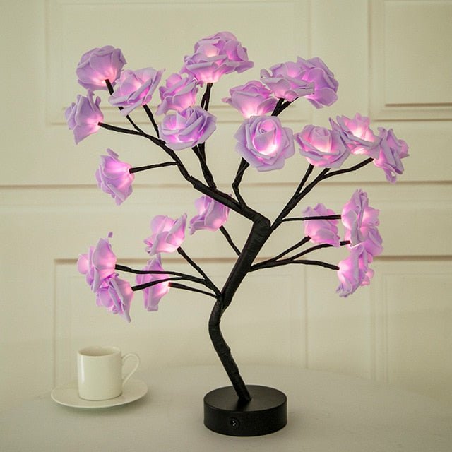 THE DELIGHTFUL ROSE TREE - FairyLightTrees