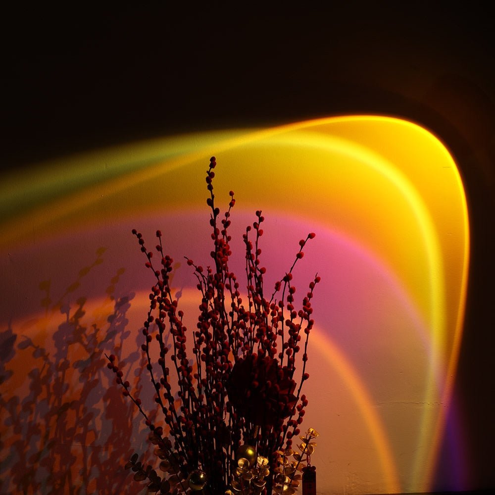 THE DREAMY RAINBOW SUNSET LAMP - FairyLightTrees