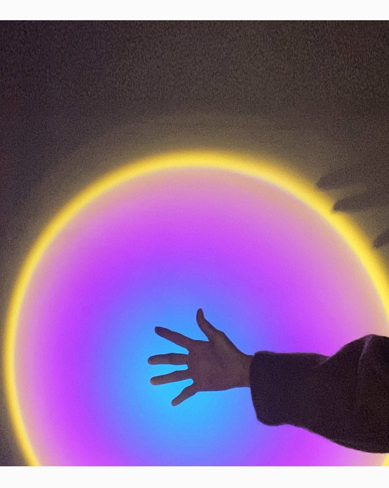 THE DREAMY RAINBOW SUNSET LAMP - FairyLightTrees