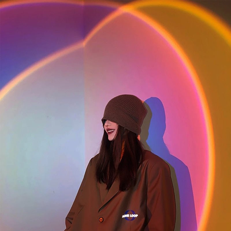 THE DREAMY RAINBOW SUNSET LAMP - FairyLightTrees