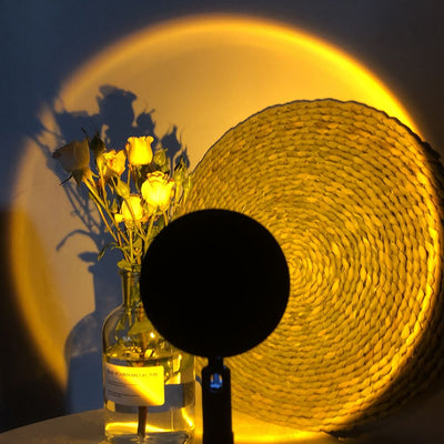 THE DREAMY YELLOW SUNSET LAMP - FairyLightTrees